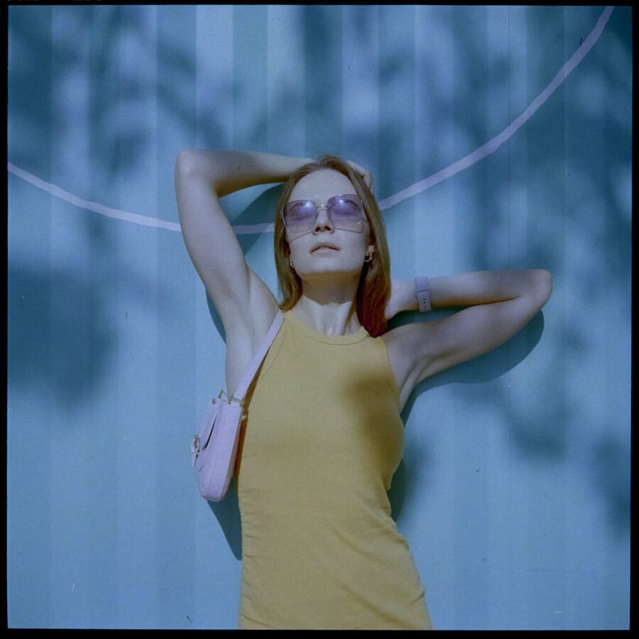 Halyna, Mamiya 6, Kodak Gold 200